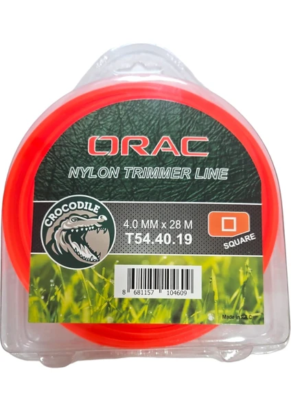 ORAC 4.00 MM 28 METRE MİSİNA TURUNCU